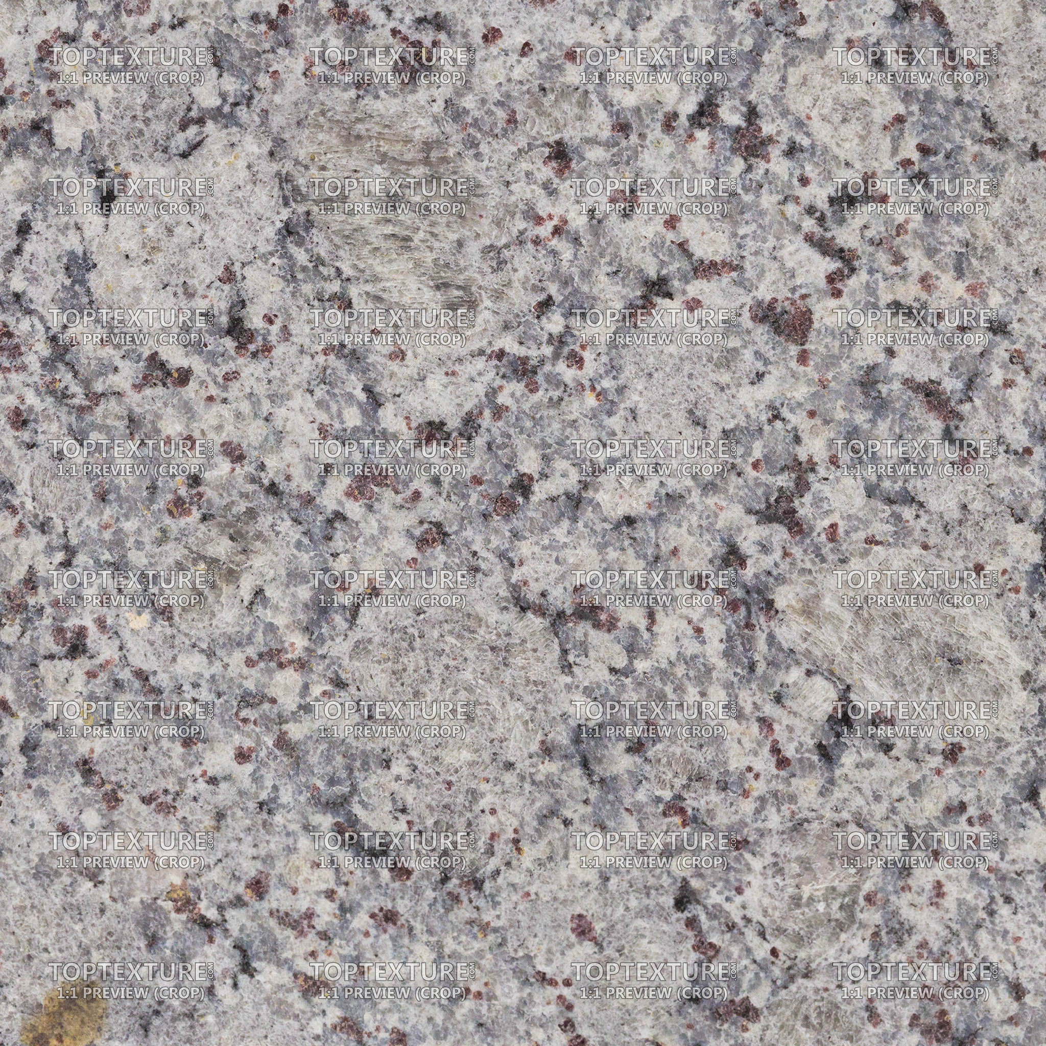Gray G383 granite - 100% zoom