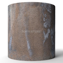 Heavy Grunge Brown Plaster Wall - Render preview