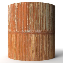 Old Corrugated Red Metal Plates - Render preview