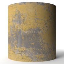Worn Yellow Painted Concrete Wall - Render preview
