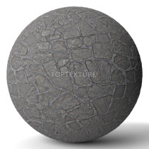 Dark Stone Flooring Tiles - Render preview